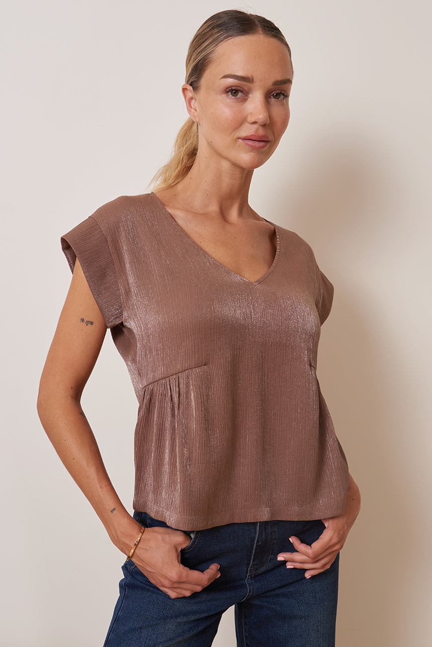 TOP SATINE LAILA