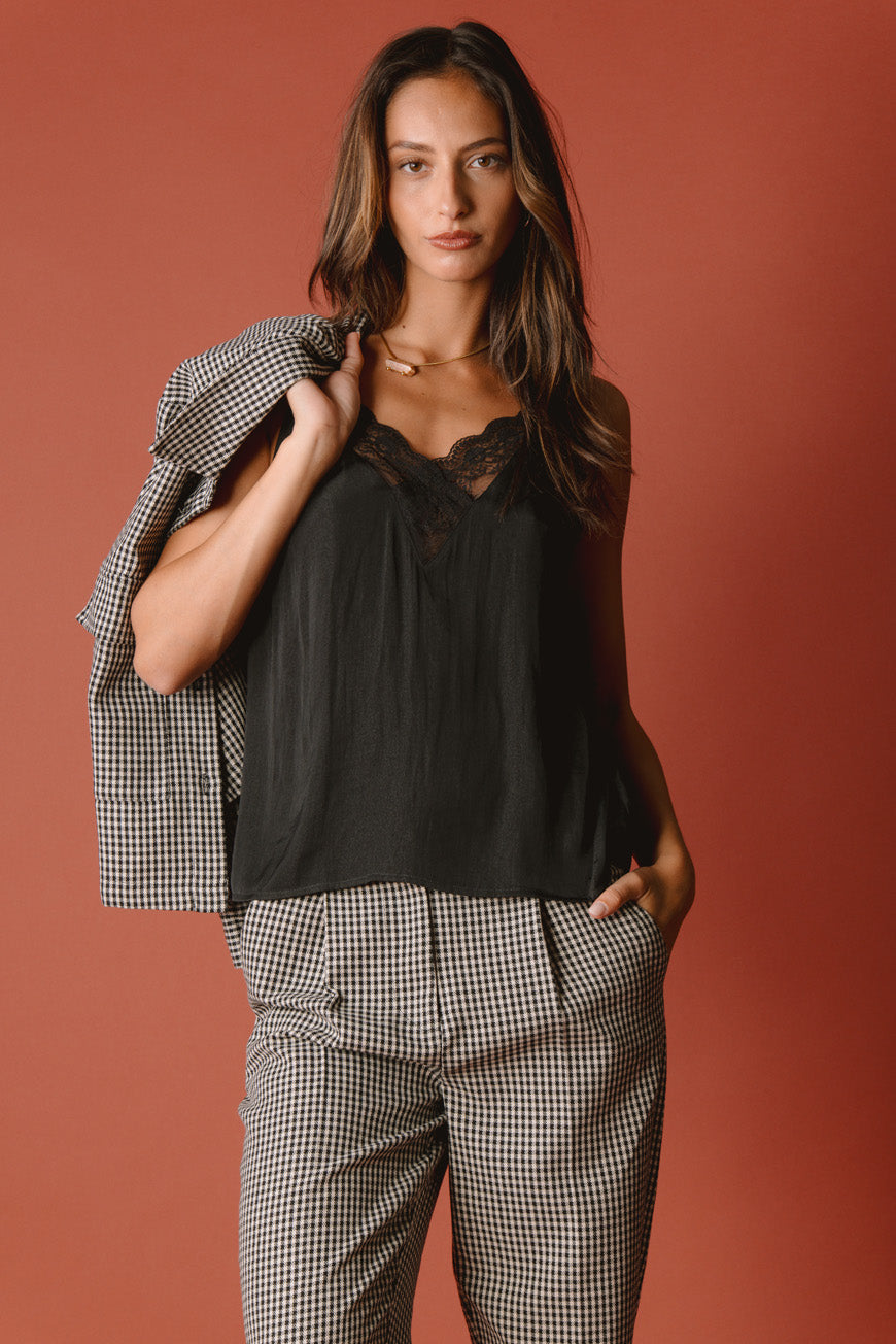 TOP JEWEL NOIR