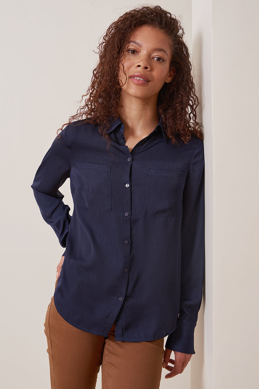 CHEMISE FLUIDE UNIE ESRA