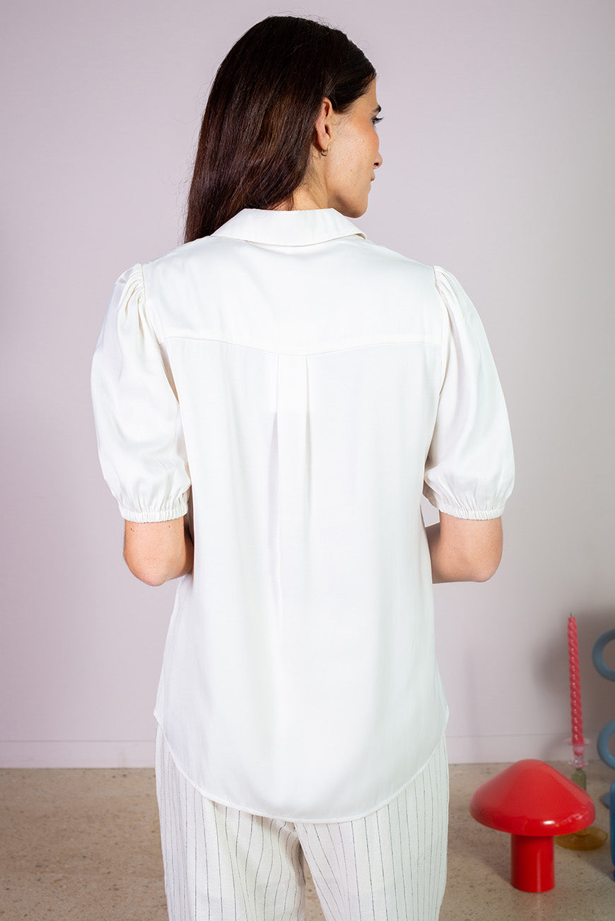 CHEMISE FANYA CRAIE