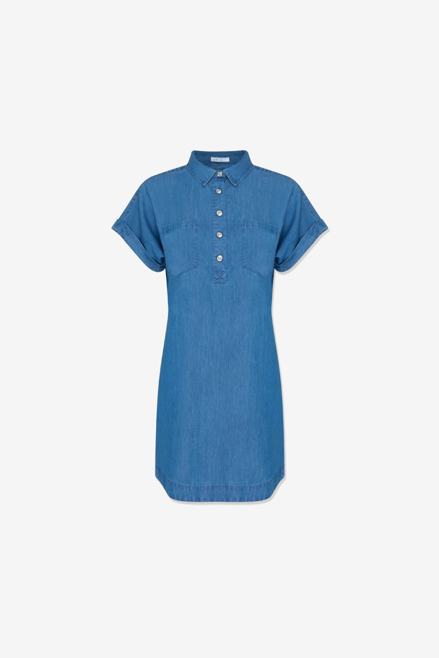 ROBE NIOUMA BLEU