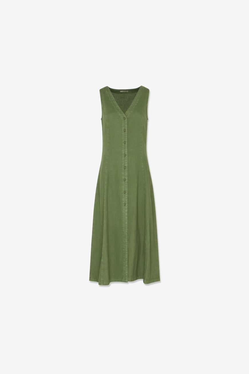 ROBE NADEGE KAKI