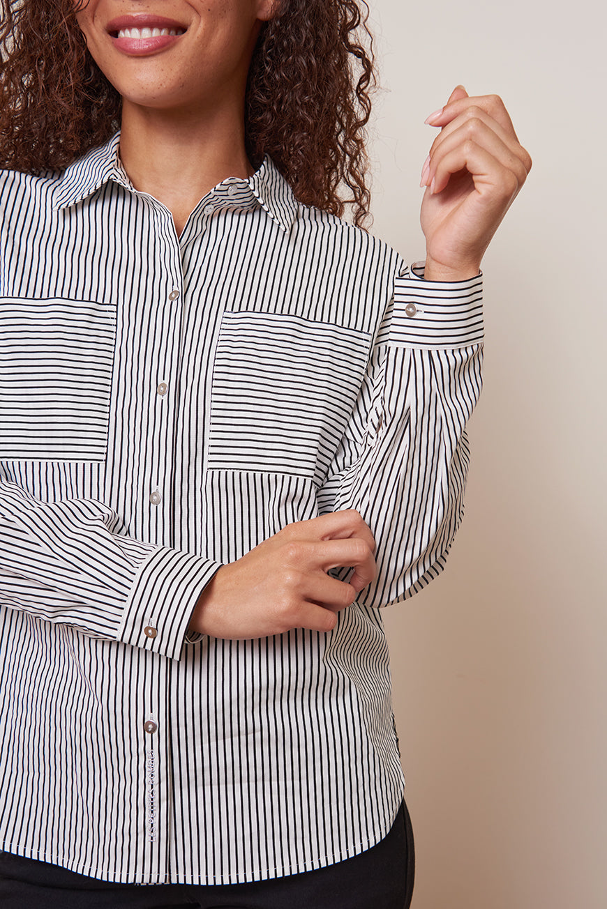 CHEMISE A RAYURES GAELIG
