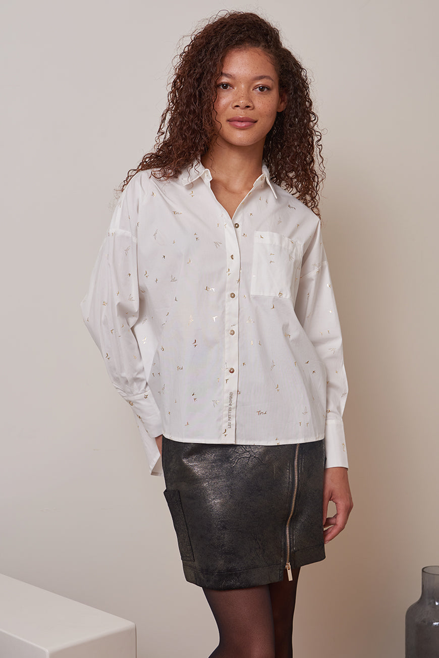 CHEMISE IMPRIMEE BIRDS MELIE