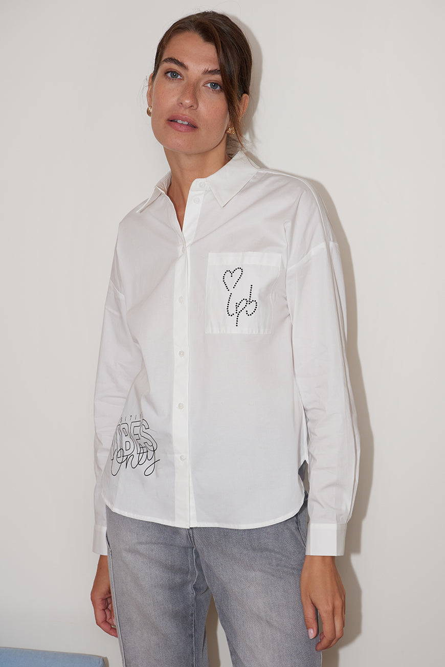 CHEMISE GOOD VIBES GAELIG