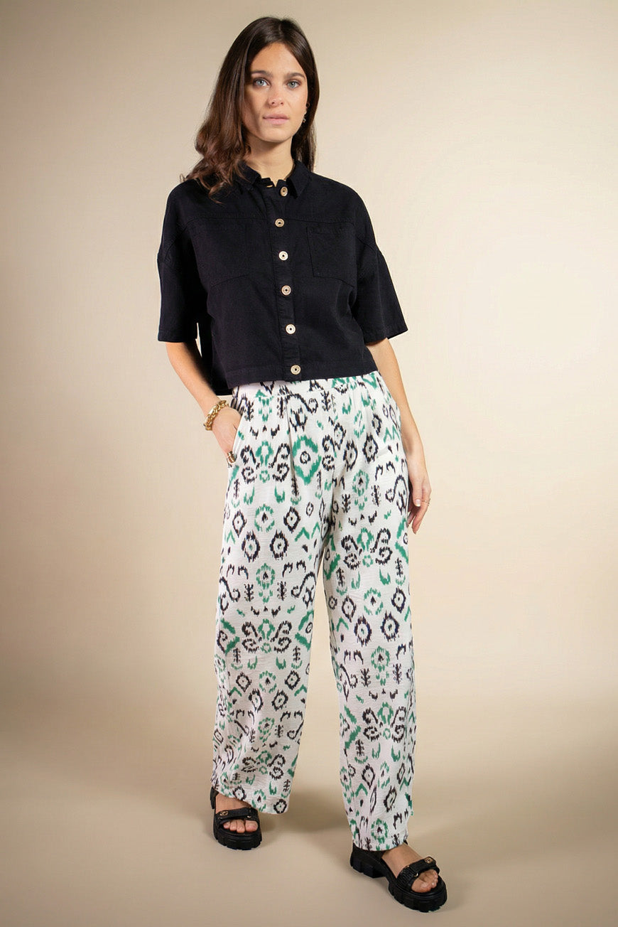 PANTALON DORALIE PRINT BELIZE