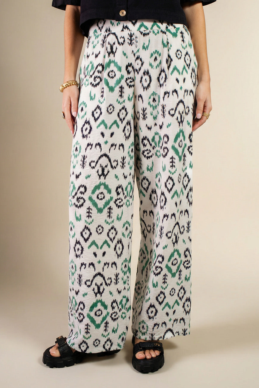 PANTALON DORALIE PRINT BELIZE