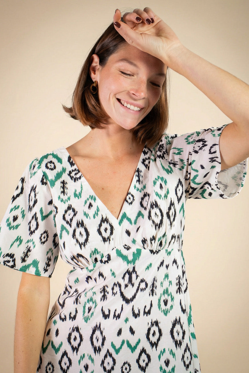 ROBE NASRIA PRINT BELIZE