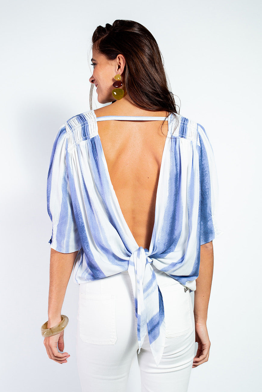 TOP INESSA PRINT MARINE DULCE