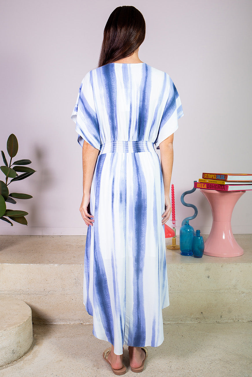 ROBE DORY PRINT MARINE DULCE