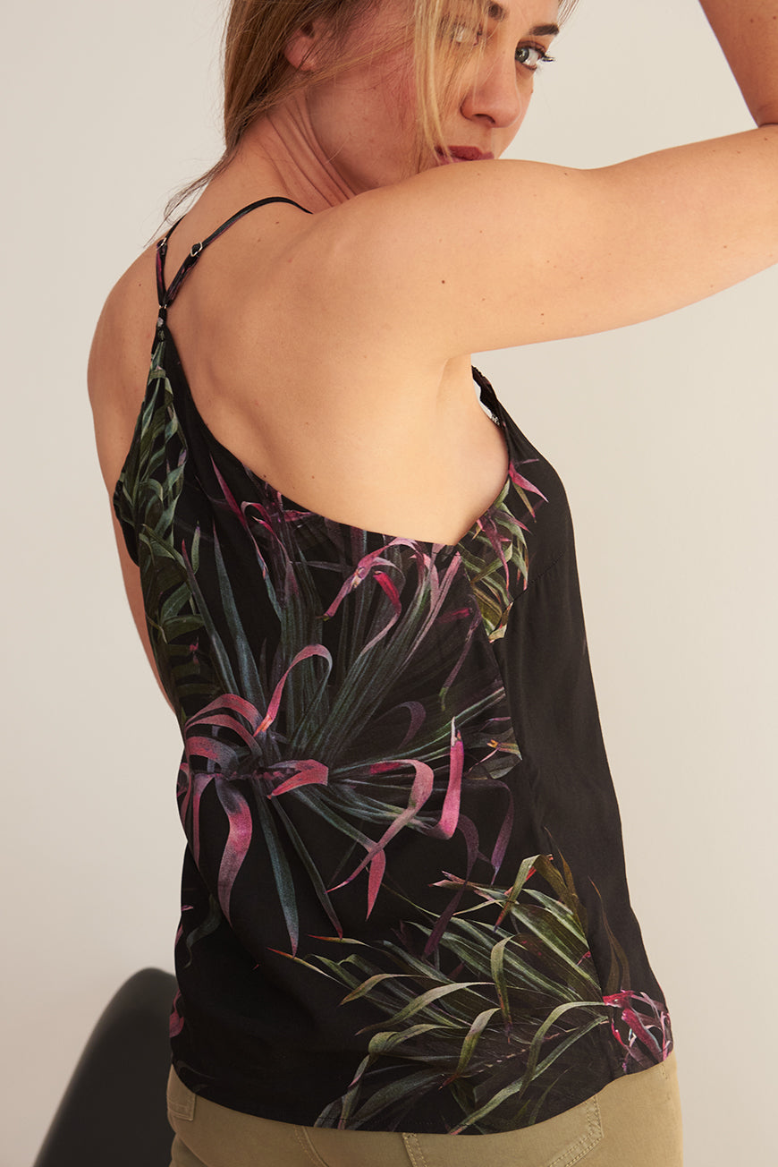 TOP ELAIA PRINT IMPERIAL