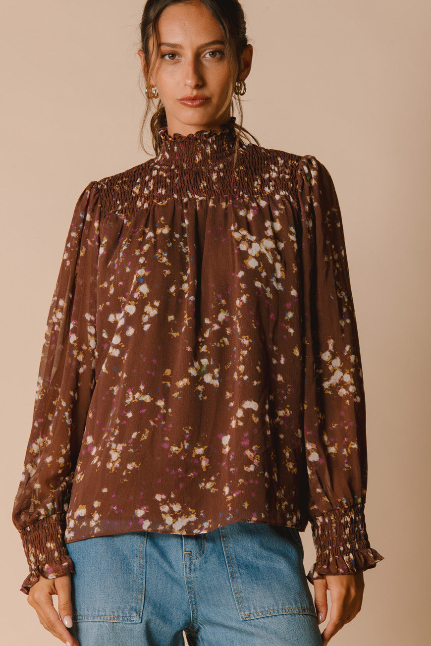 BLOUSE PARVINE PRINT ART