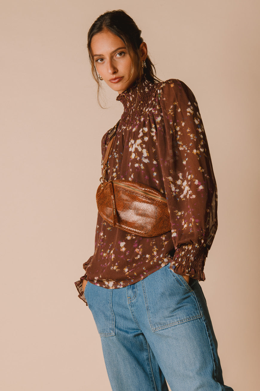 BLOUSE PARVINE PRINT ART