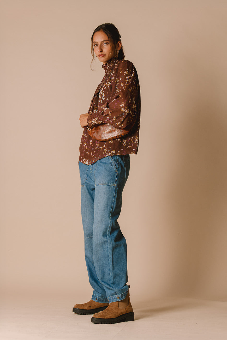 BLOUSE PARVINE PRINT ART