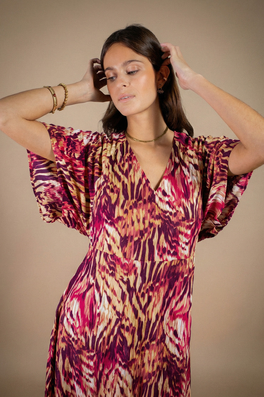 ROBE NIVINE PRINT TALIE