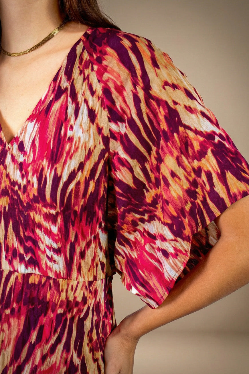 ROBE NIVINE PRINT TALIE