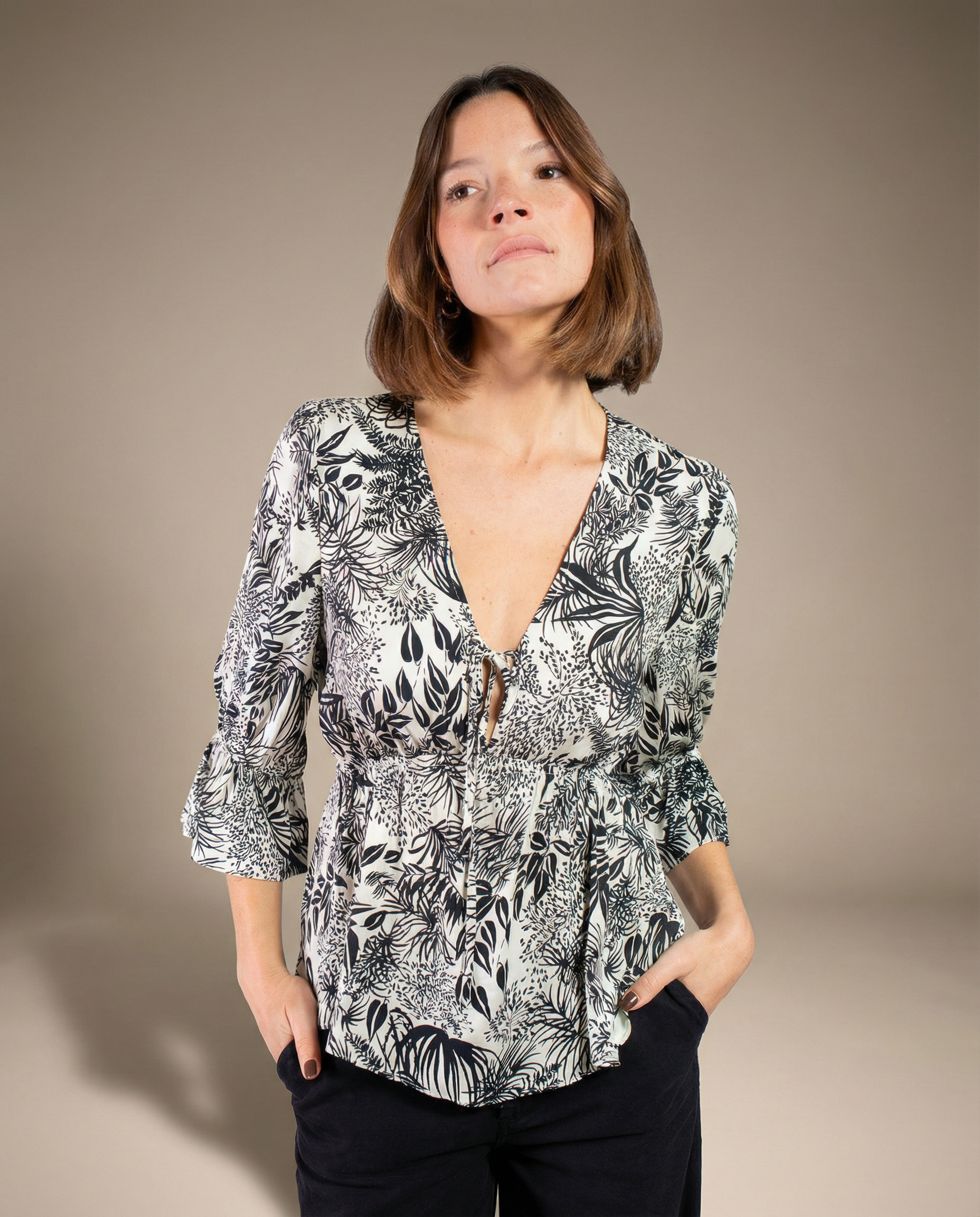 BLOUSE NEMESIS PRINT PLACENCIA