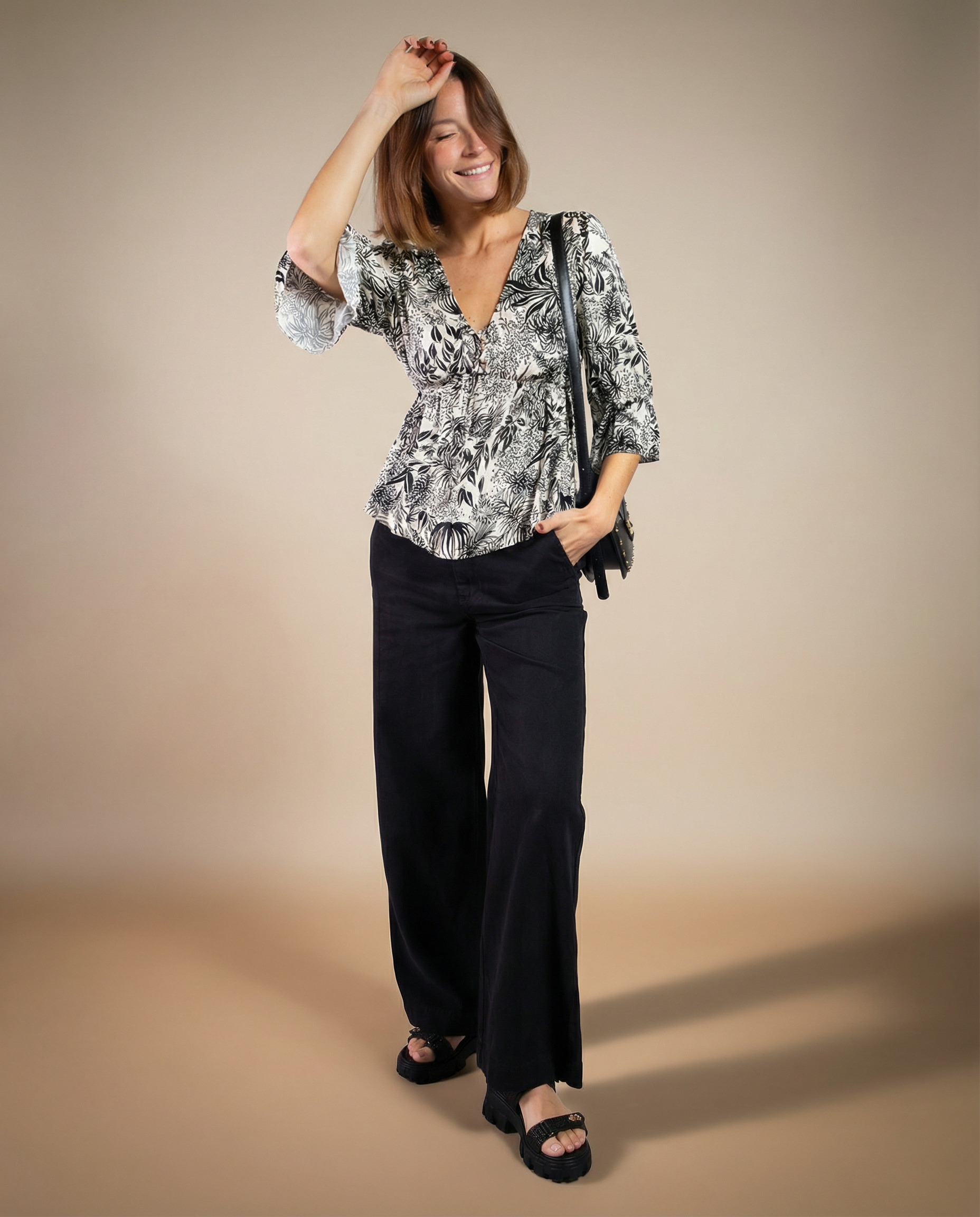 BLOUSE NEMESIS PRINT PLACENCIA