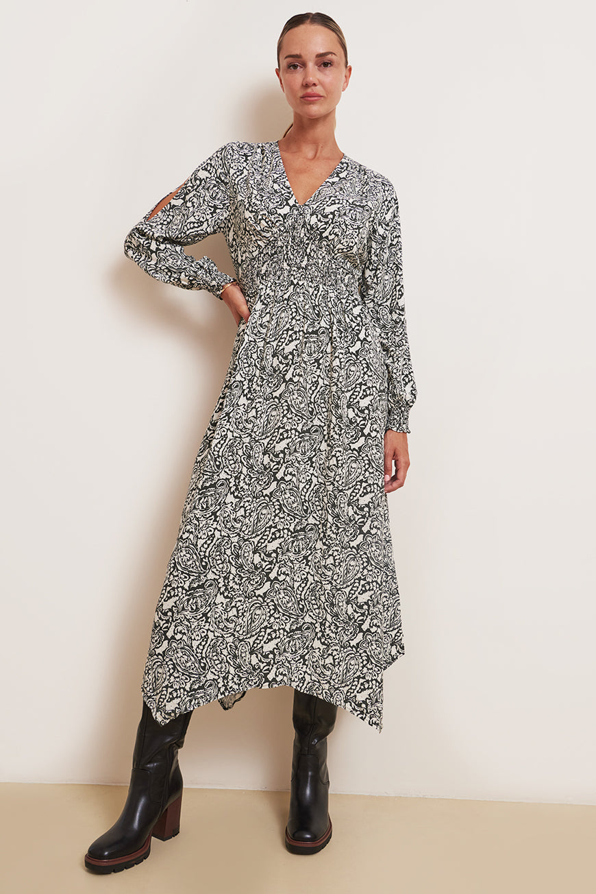 ROBE LONGUE IMPRIMEE GIACOMINA
