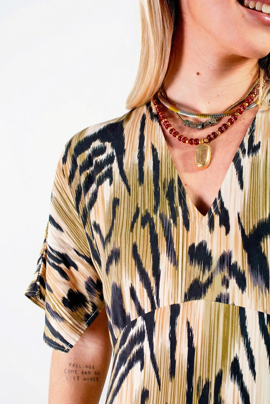 ROBE NAILY PRINT CEIBA