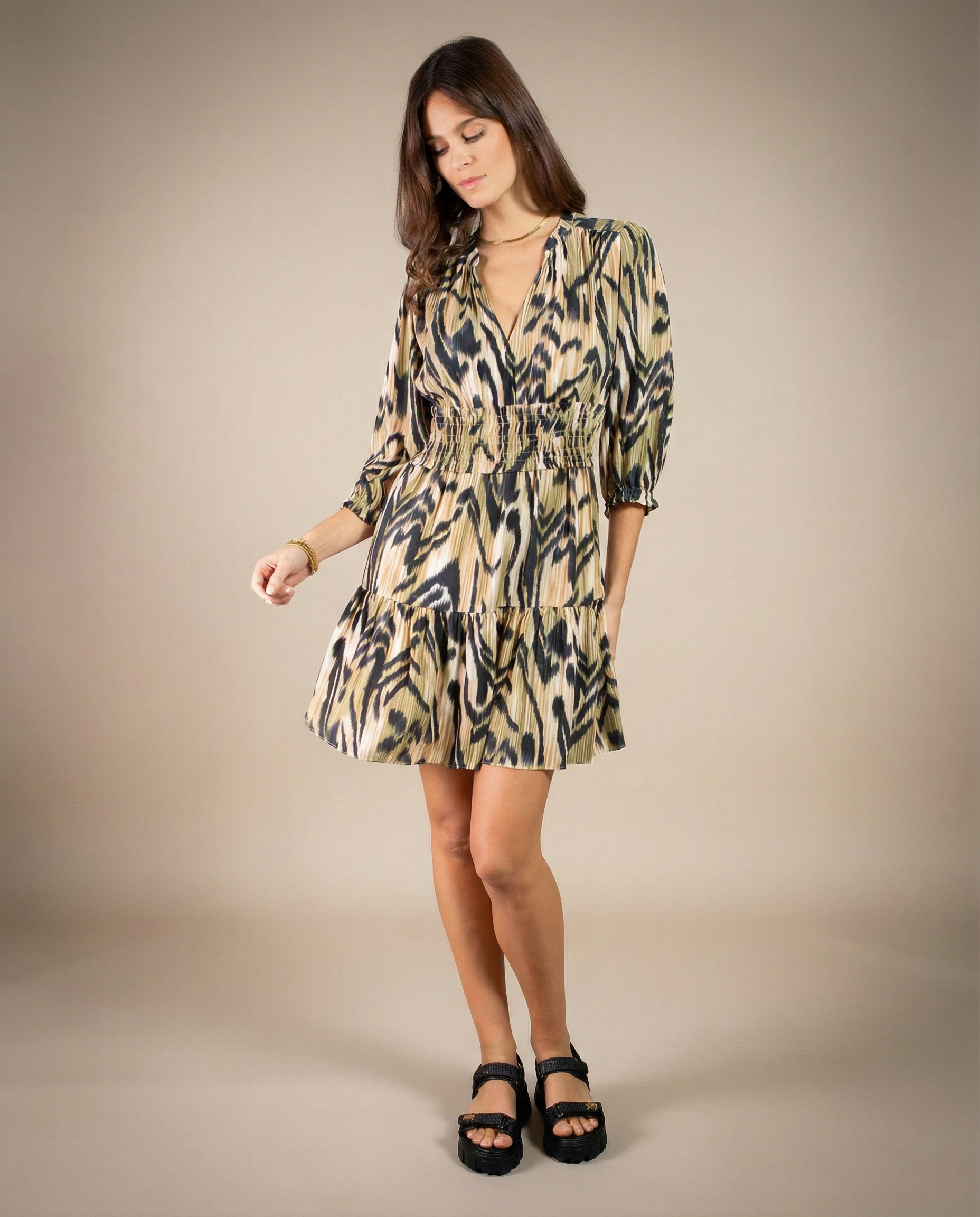 ROBE MARGUERITE PRINT CEIBA