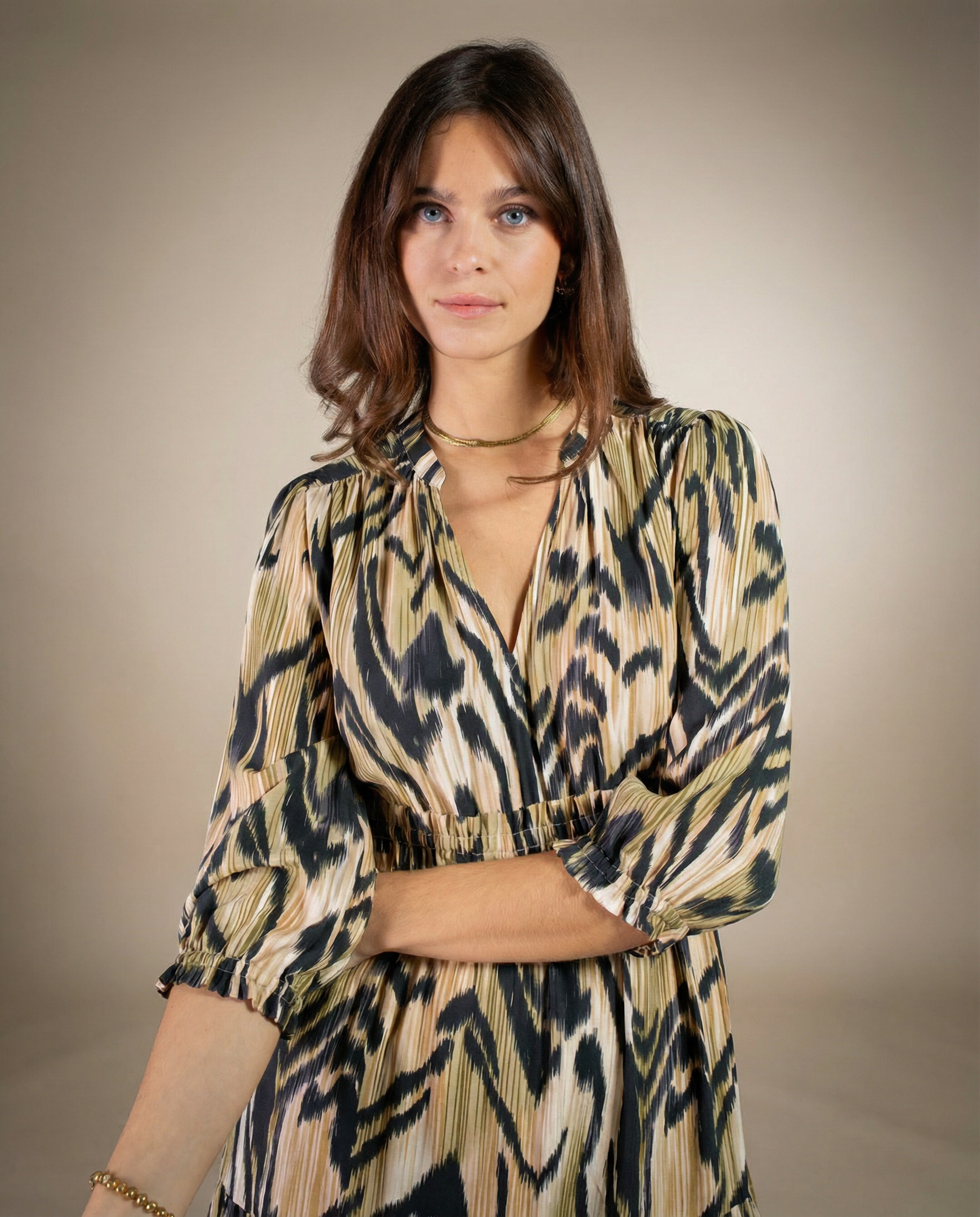 ROBE MARGUERITE PRINT CEIBA