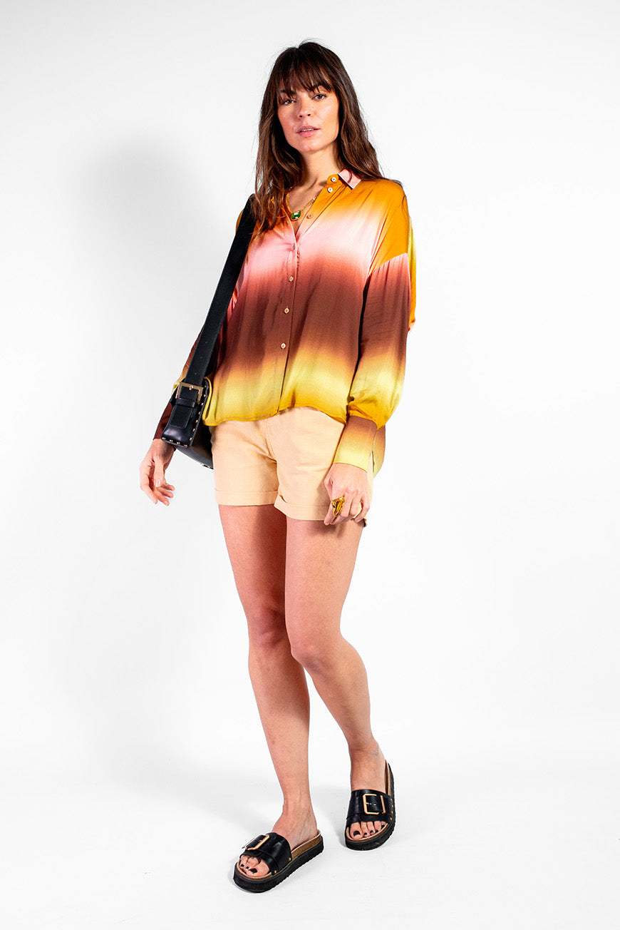 CHEMISE NARIMAN PRINT ANTIGUA