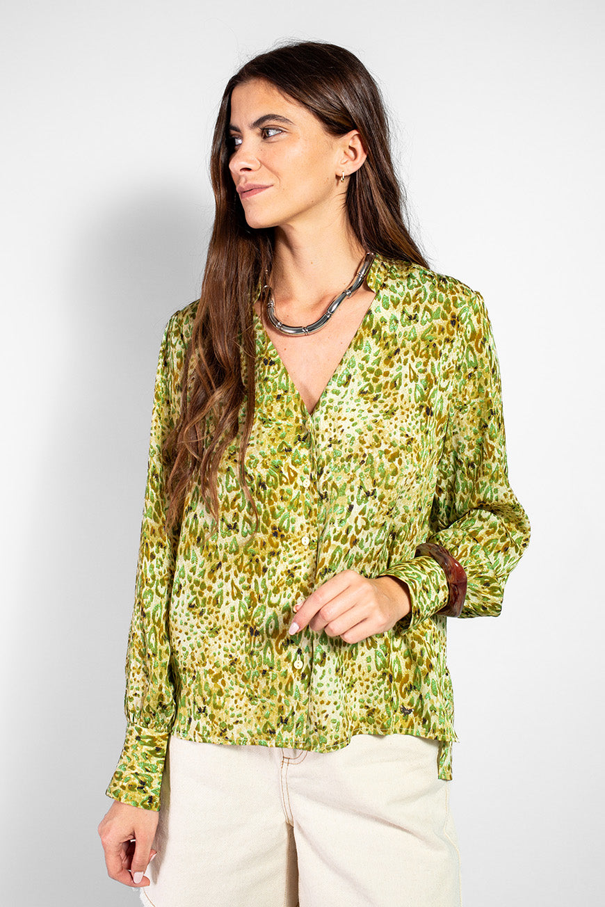 CHEMISE MINA PRINT TIKAL