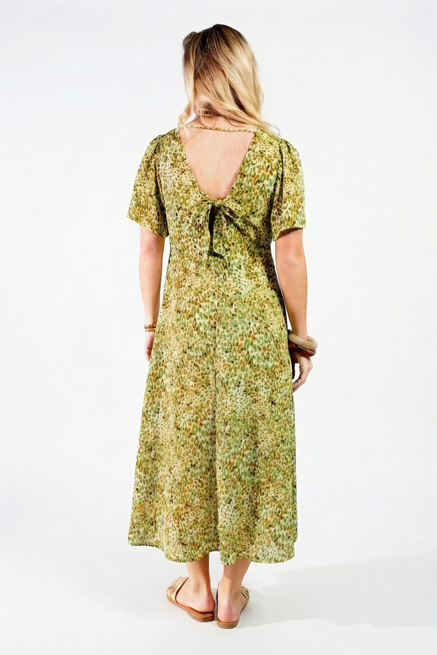 ROBE LEYNA PRINT TIKAL