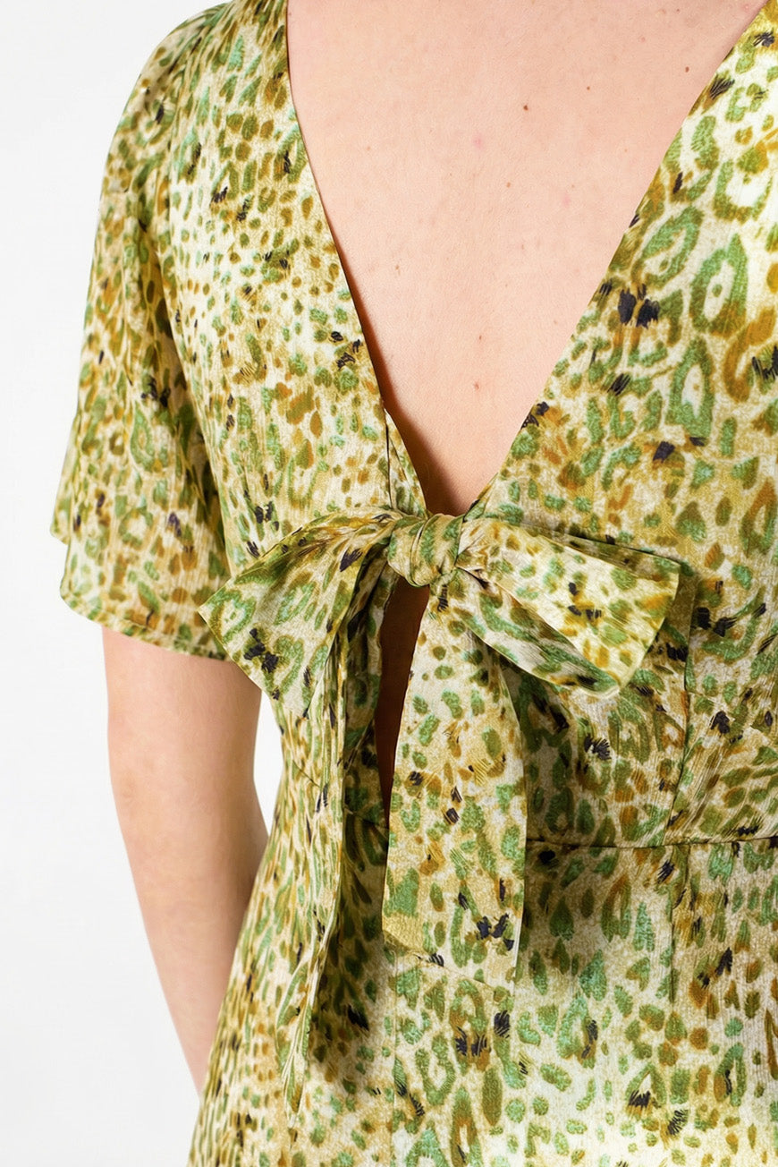 ROBE LEYNA PRINT TIKAL