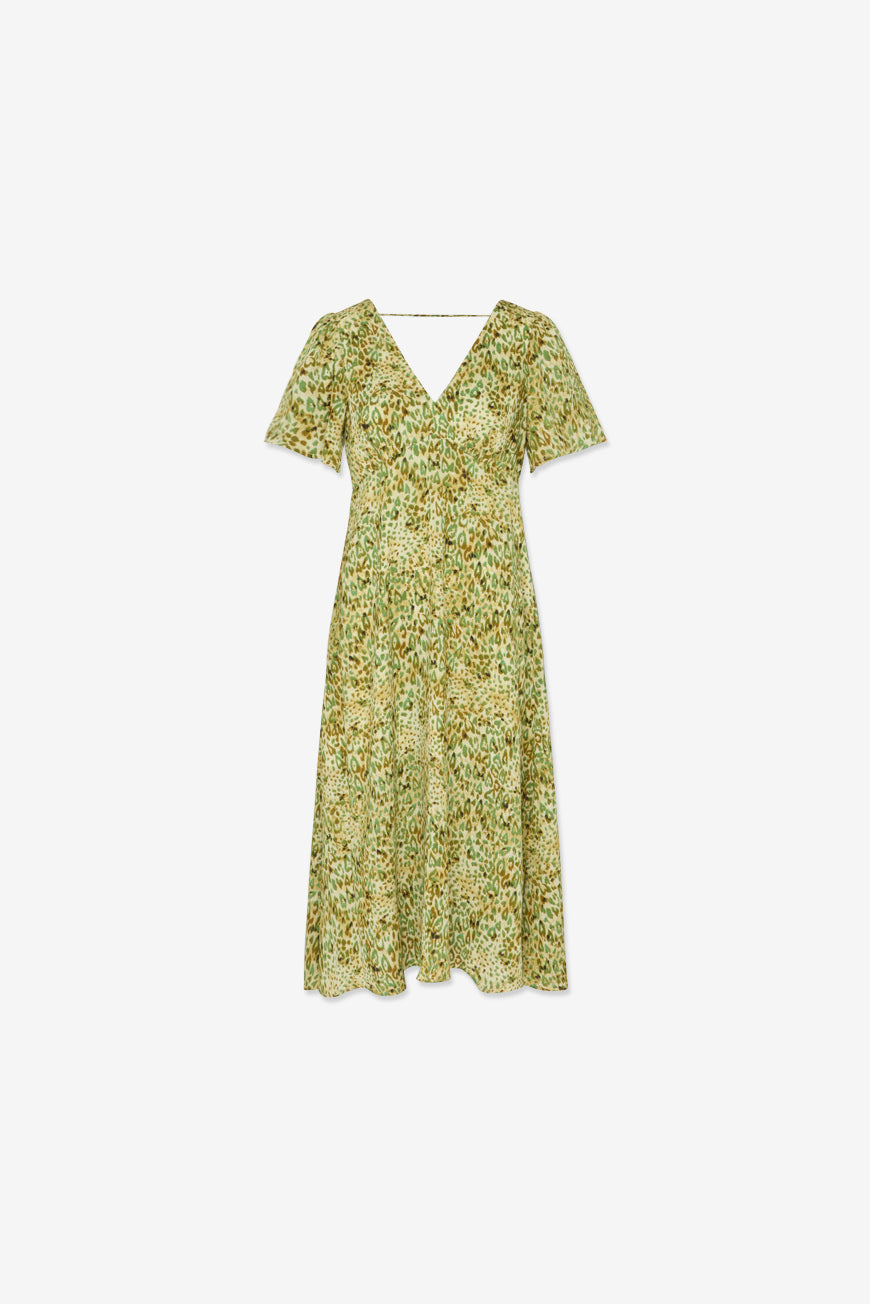 ROBE LEYNA PRINT TIKAL