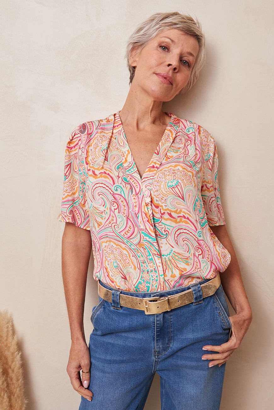 BLOUSE AURELY PRINT TOLU