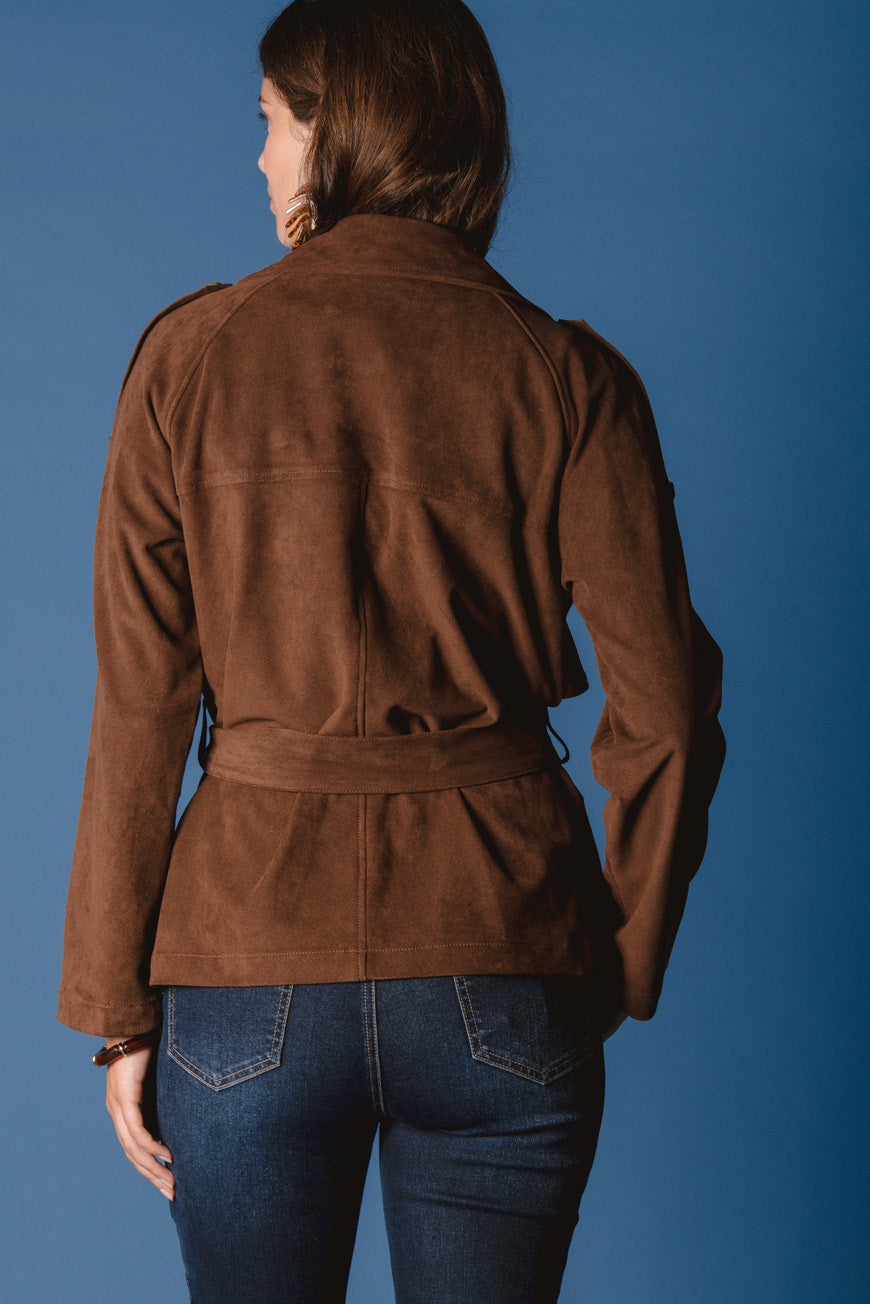 TRENCH PERNELLE CHOCO