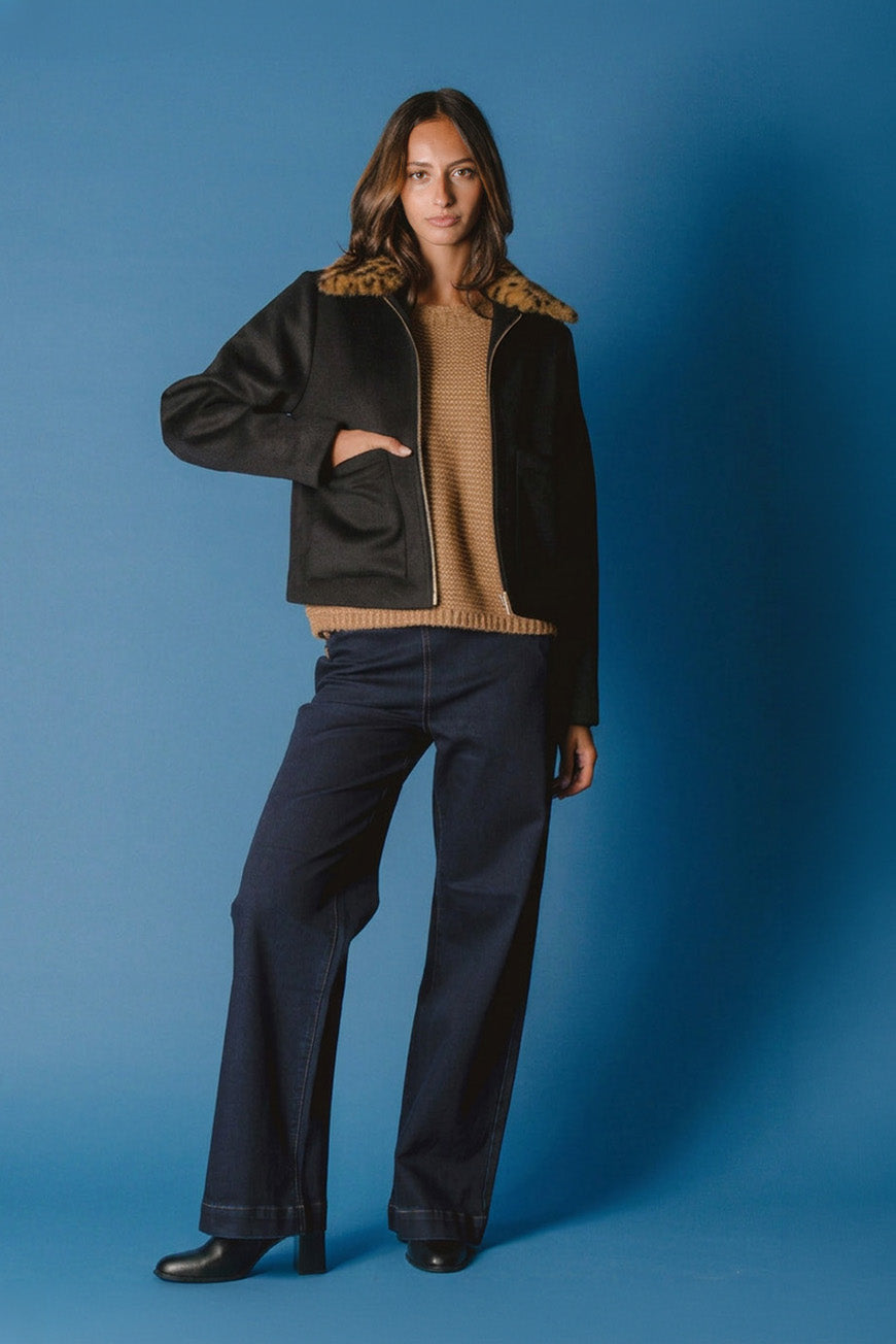 MANTEAU PHILOMENE NOIR