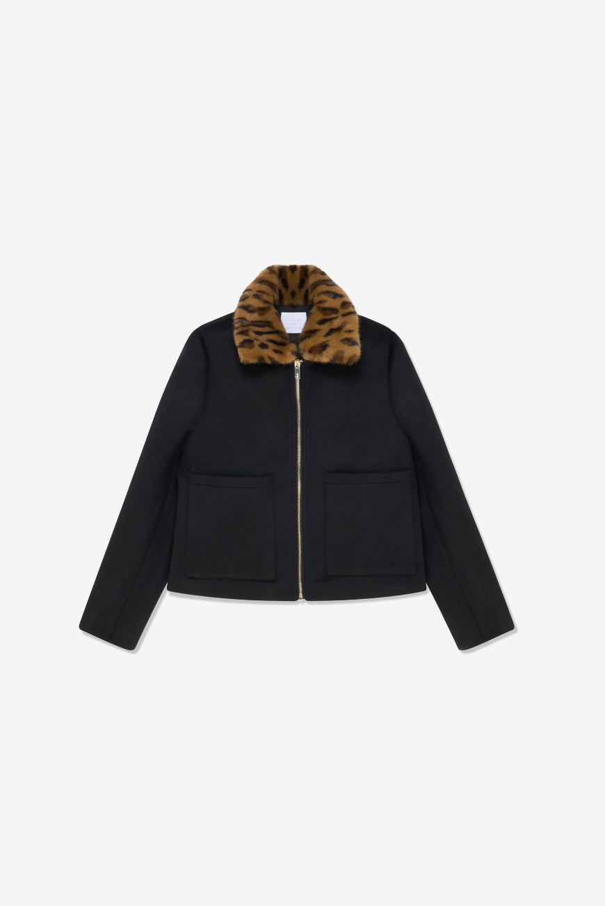 MANTEAU PHILOMENE NOIR