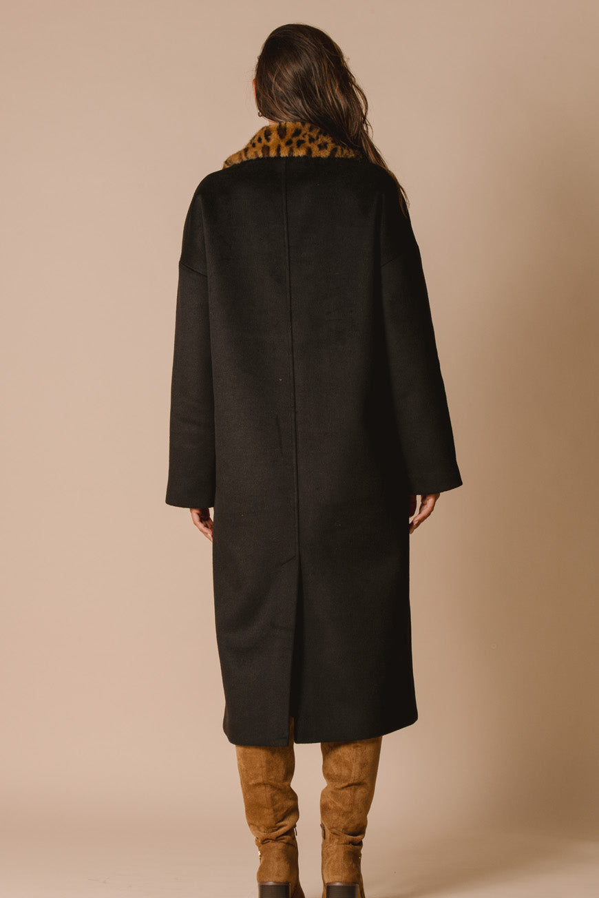 MANTEAU PRISCILIENNE NOIR