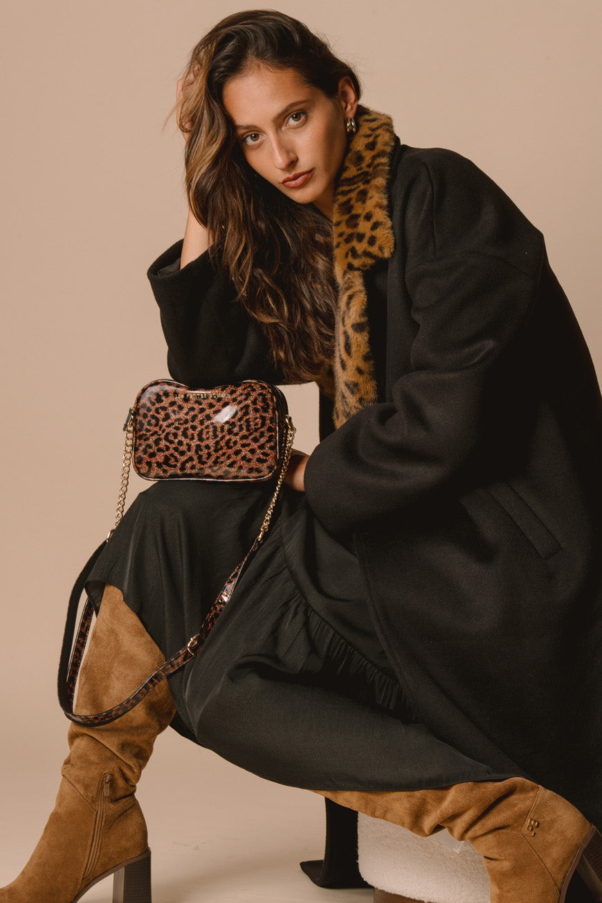 MANTEAU PRISCILIENNE NOIR