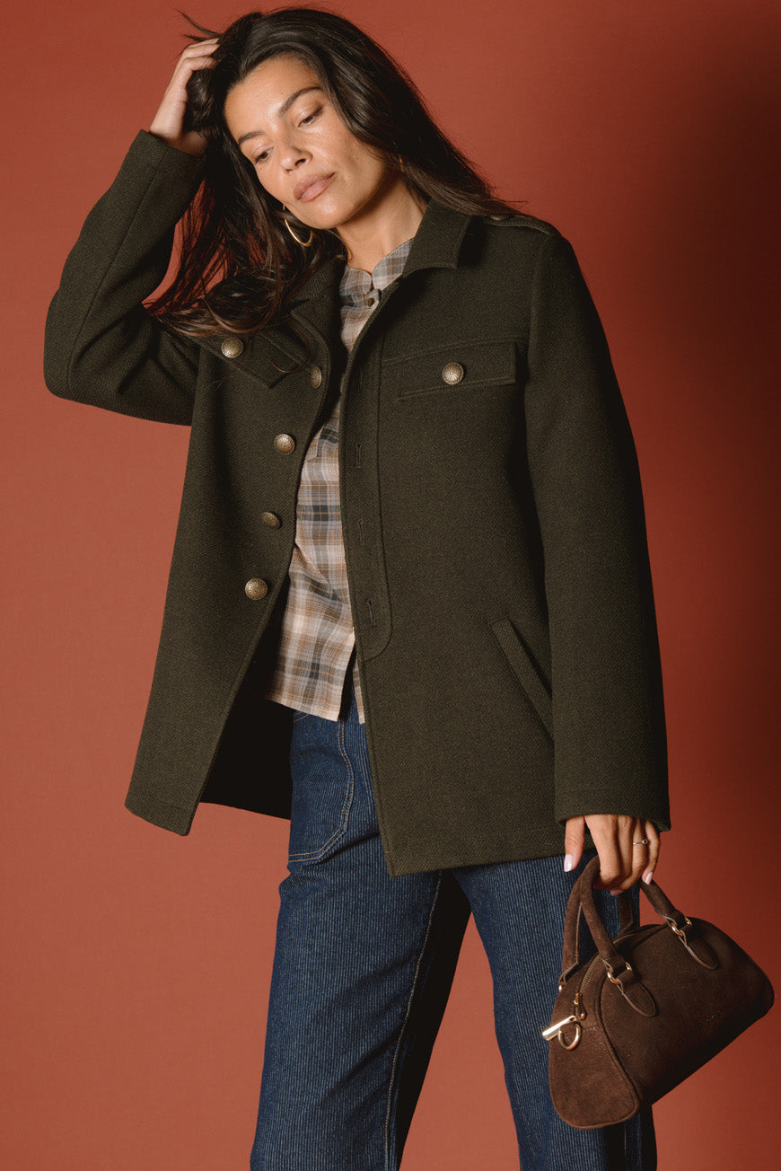 MANTEAU PROVENCE KAKI