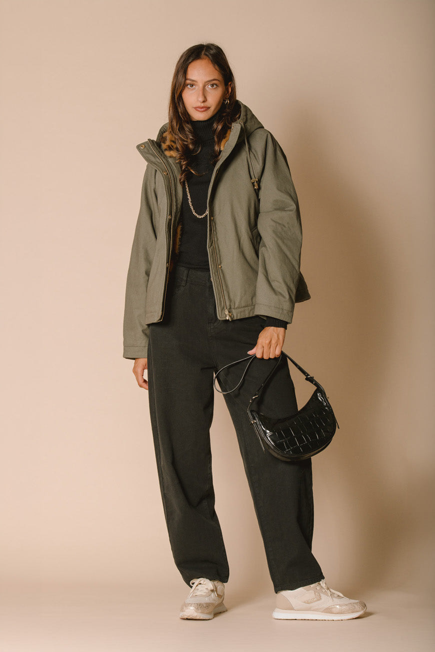 MANTEAU PASSIONISE KAKI