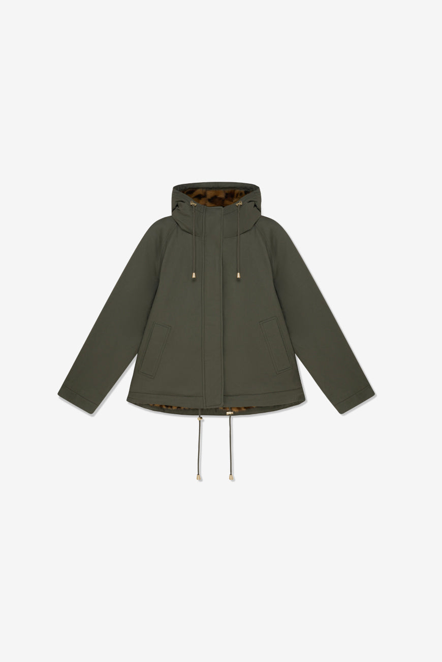 MANTEAU PASSIONISE KAKI