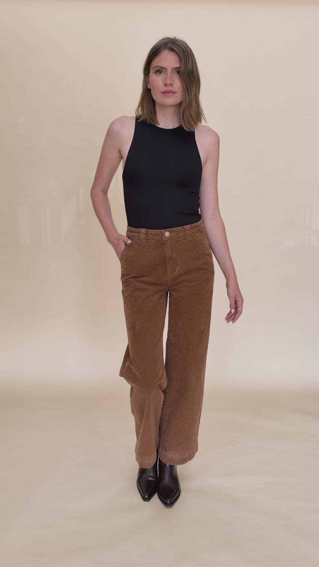 Pantalon Isore choco