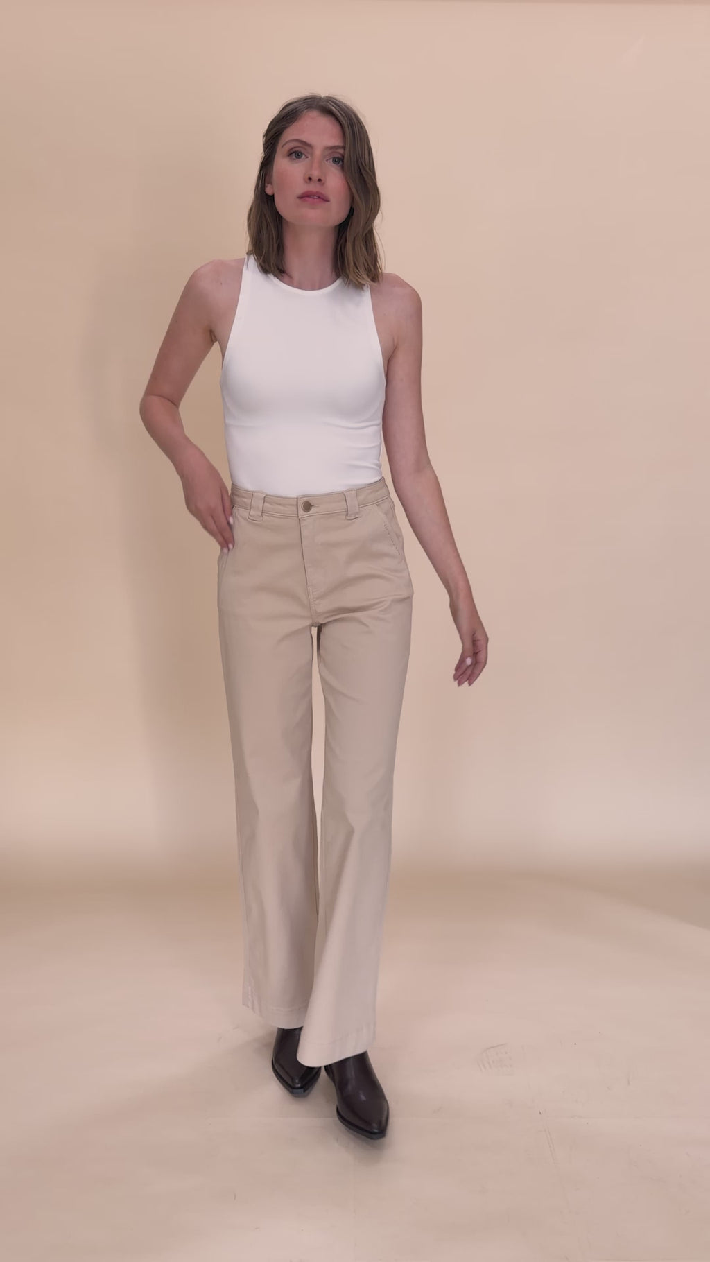Pantalon Isore beige
