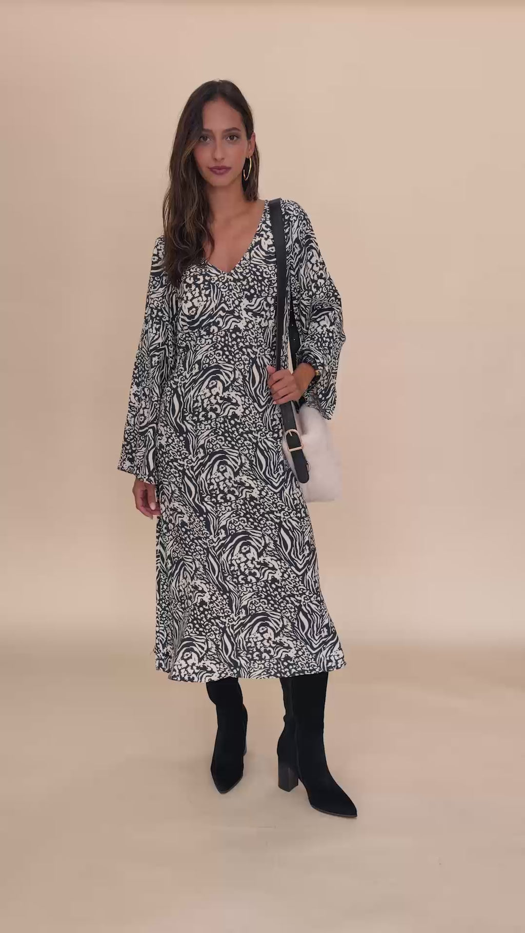 Robe Prunille print Nala