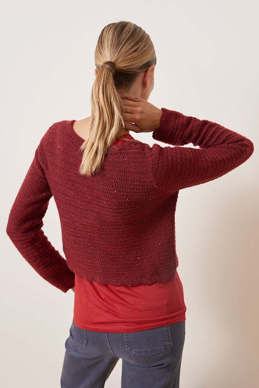 GILET COURT A NOUER LOICA